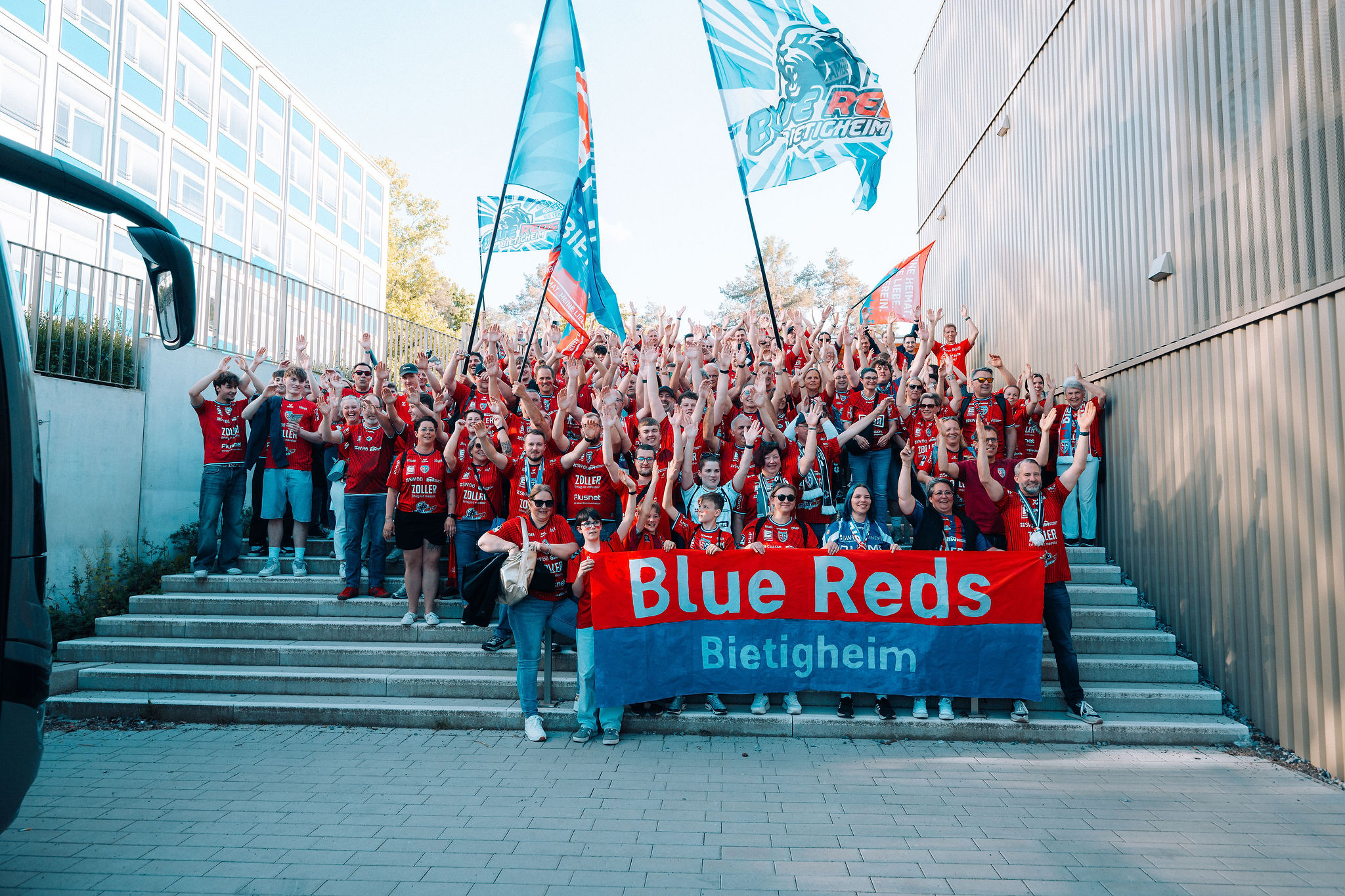 Fans in Backnang